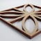 Ekena Millwork Extra Small Swansea Decorative Fretwork Wood Wall Panels, Hickory, 7 3/8"W x 7 3/8"H x 3/8"T WALW08X08X0375SWNHI - alternate 2
